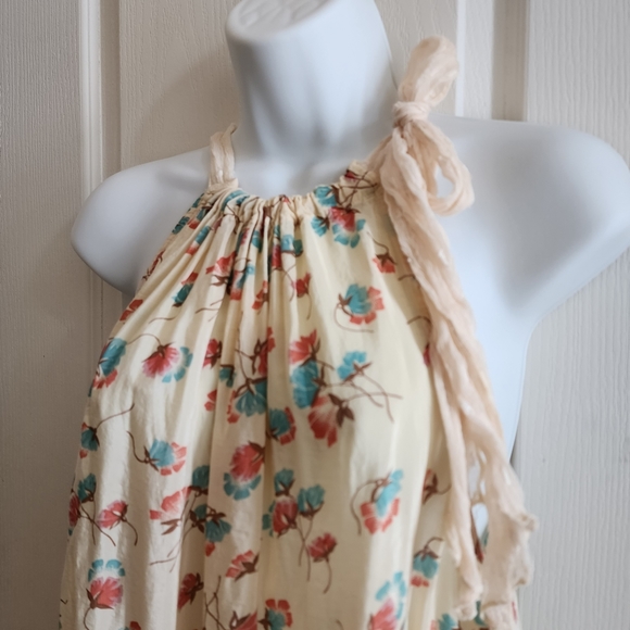🎈2/$50 Free People Floral Sleeveless Blouse - Picture 11 of 14